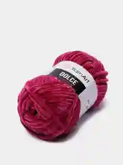 Фуксия пряжа Плюшевая YarnArt Dolce 100% Микрополиэстер 100г 120м (Велюровая ЯрнАрт Долче)