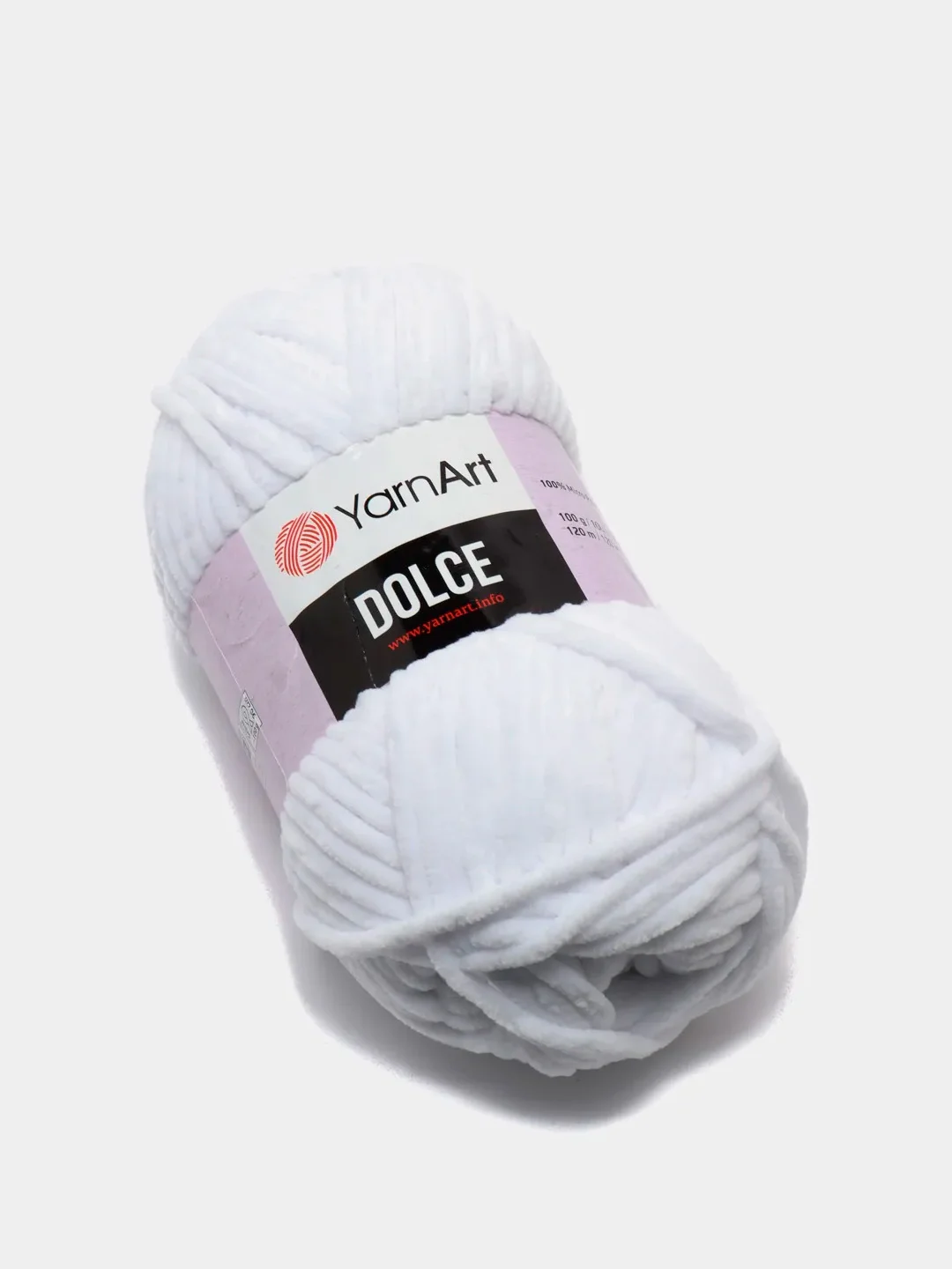 Бежевый меланж пряжа Плюшевая YarnArt Dolce 100% Микрополиэстер 100г 120м (Велюровая ЯрнАрт Долче)