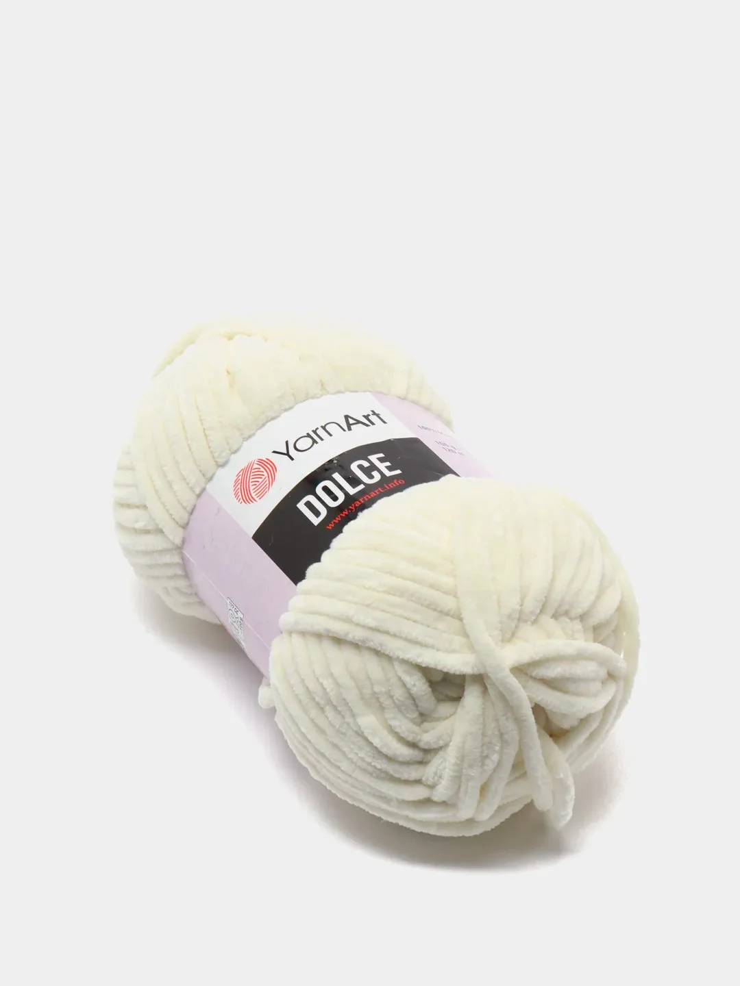 Прозрачный пряжа Плюшевая YarnArt Dolce 100% Микрополиэстер 100г 120м (Велюровая ЯрнАрт Долче)