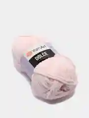 Конфетный пряжа Плюшевая YarnArt Dolce 100% Микрополиэстер 100г 120м (Велюровая ЯрнАрт Долче)