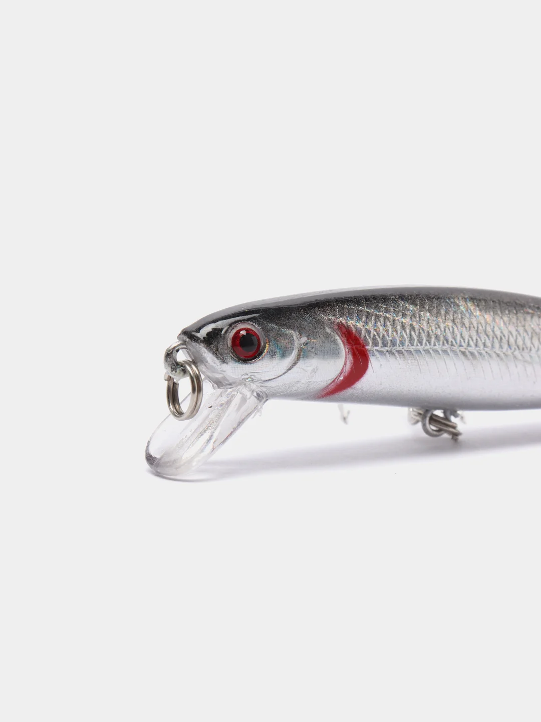 Черный воблер Минноу, "Жерех" / 6 color / 9.6cm / 9.8g / Имитирует оглшенную рыбку / Разловлен