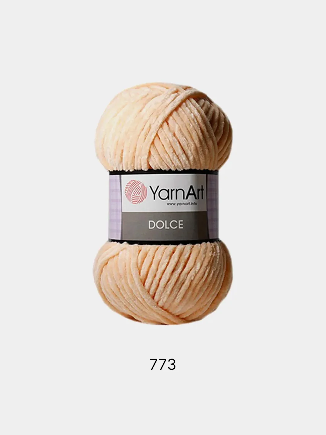 Лесной зеленый пряжа Плюшевая YarnArt Dolce 100% Микрополиэстер 100г 120м (Велюровая ЯрнАрт Долче)