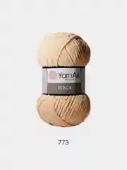Лесной зеленый пряжа Плюшевая YarnArt Dolce 100% Микрополиэстер 100г 120м (Велюровая ЯрнАрт Долче)