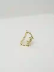 Горчичный заколка краб для волос, маленький крабик, металл, 2,5 см, 1, 2 штуки