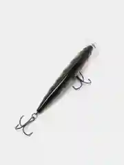 Зелёный хаки воблер минноу "Судак" / 16 расцветок / 11 cm / 13.7 g / Разловлен