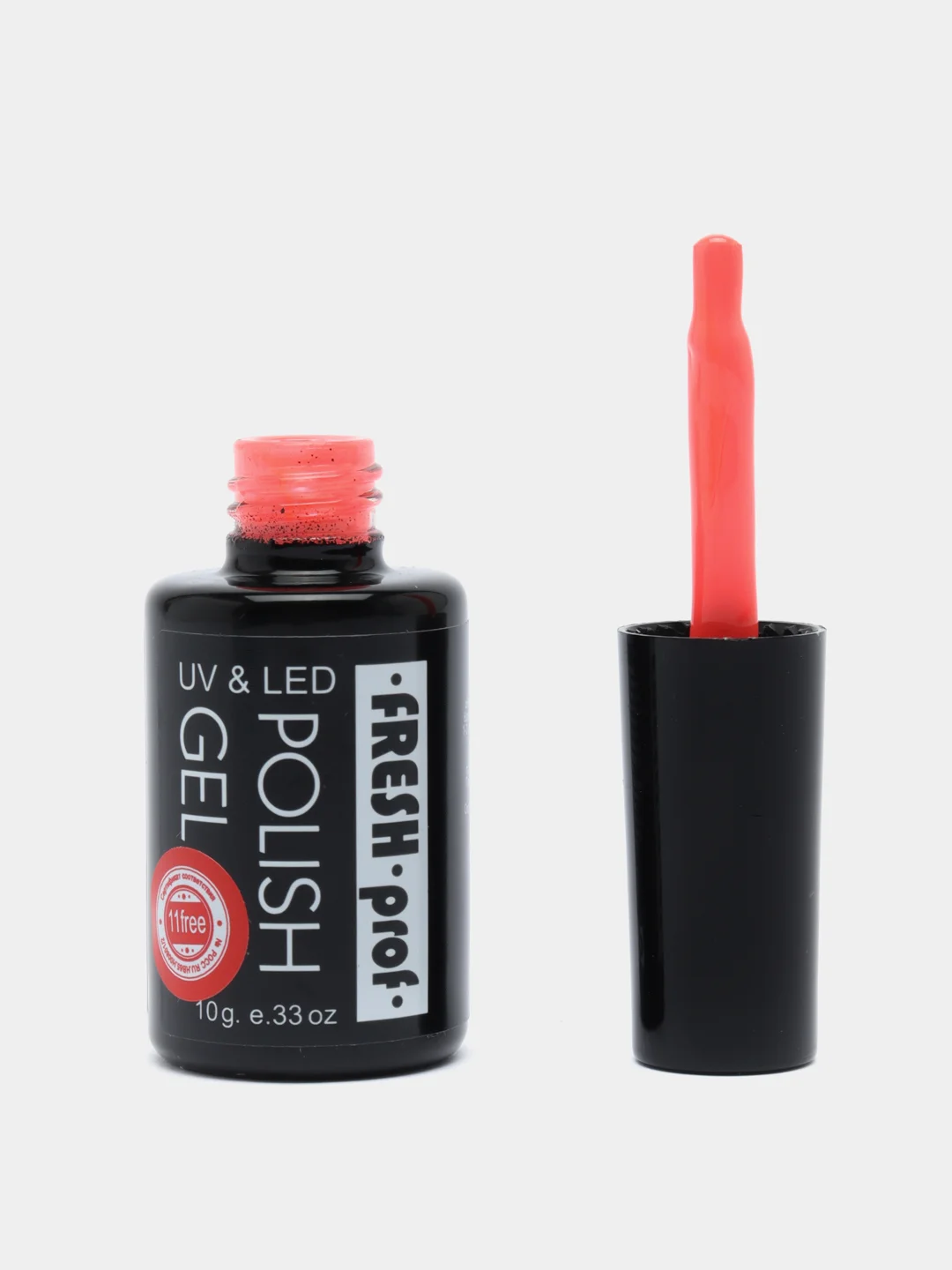Розовый гель-лак для ногтей Fresh Prof Neon 17, 10g, неоновый розовый