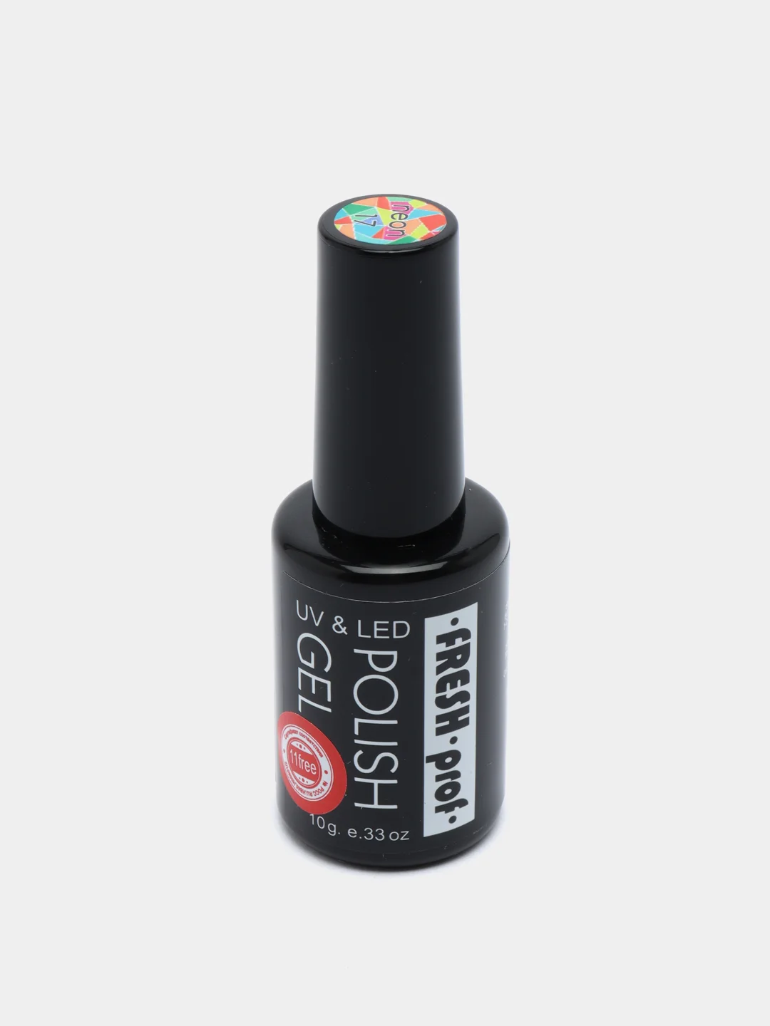 Розовый гель-лак для ногтей Fresh Prof Neon 17, 10g, неоновый розовый