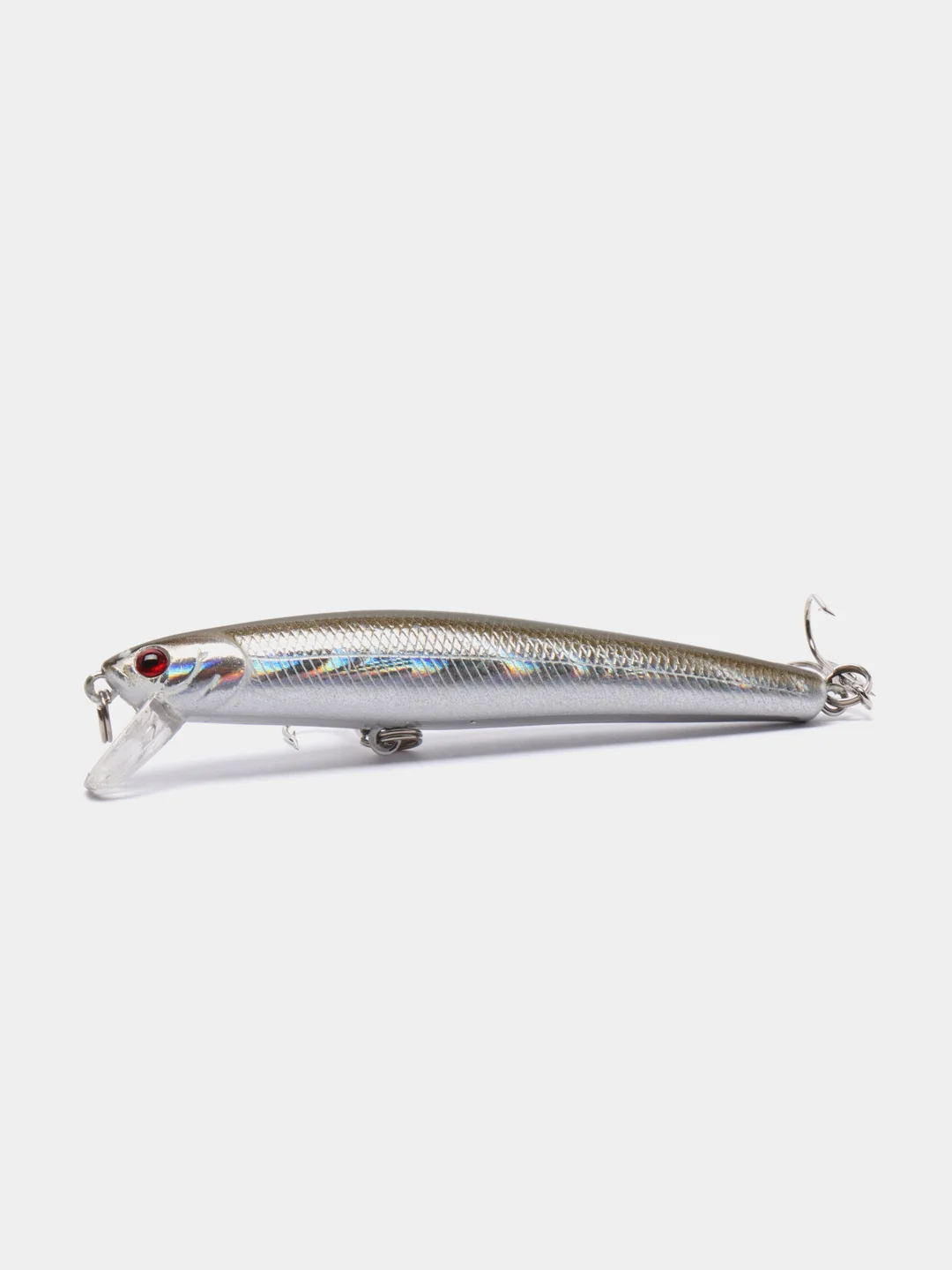 Тёмно-зелёный воблер Минноу, "Жерех" / 6 color / 9.6cm / 9.8g / Имитирует оглшенную рыбку / Разловлен