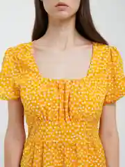 Желтый платье легкое женское летнее