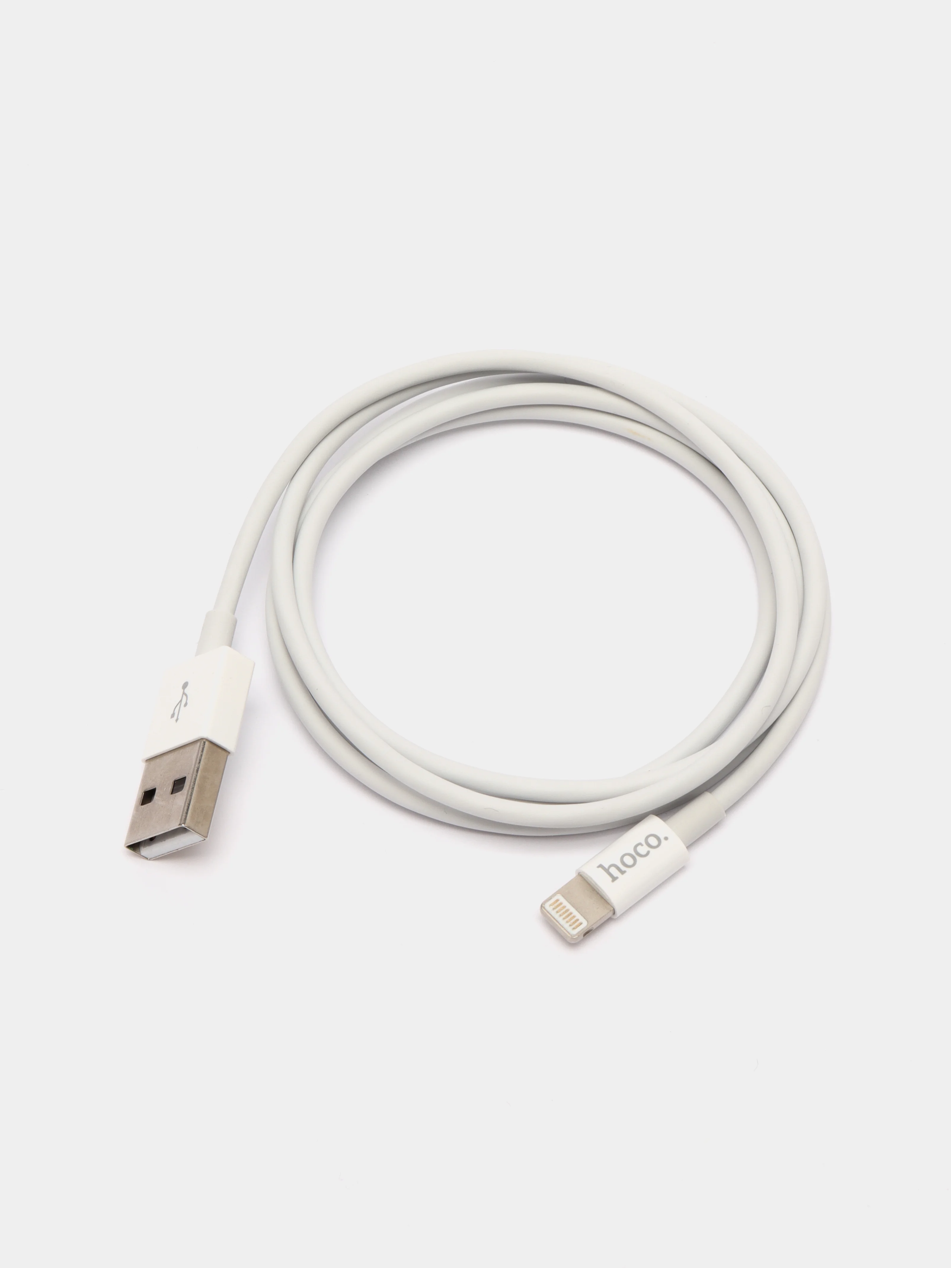 Белый usb-кабель HOCO X23 для зарядки и передачи данных Micro USB/Type-C, 1 м