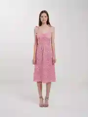 Розовый платье женское