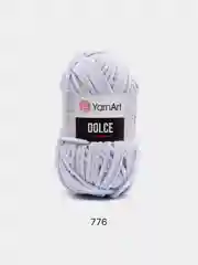 Небесно-голубой пряжа Плюшевая YarnArt Dolce 100% Микрополиэстер 100г 120м (Велюровая ЯрнАрт Долче)