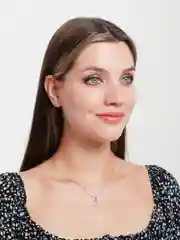 Золотой подвеска "Месяц"