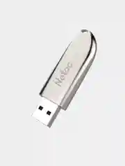 Серебряный флеш-накопитель Netac U352, USB 2.0, 8/16/32/64/128Gb