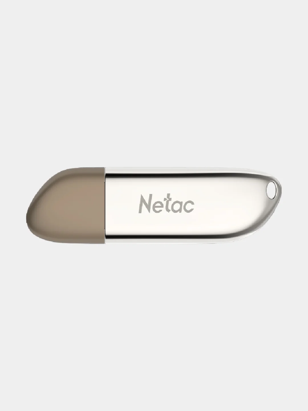 Серебряный флеш-накопитель Netac U352, USB 2.0, 8/16/32/64/128Gb