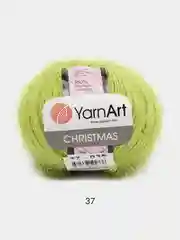 Салатовый пряжа YarnArt Christmas 100% Полиамид 50г 142м