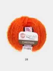 Оранжевый пряжа YarnArt Christmas 100% Полиамид 50г 142м