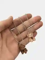 Цепочка на шею с подвеской "Плюшевый мишка"