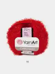 Красный пряжа YarnArt Christmas 100% Полиамид 50г 142м
