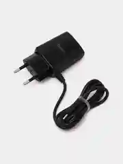Черный сетевое зарядное устройство HOCO C82A + кабель Type-C/Lightning, 2 USB, 1 м, 2.4A