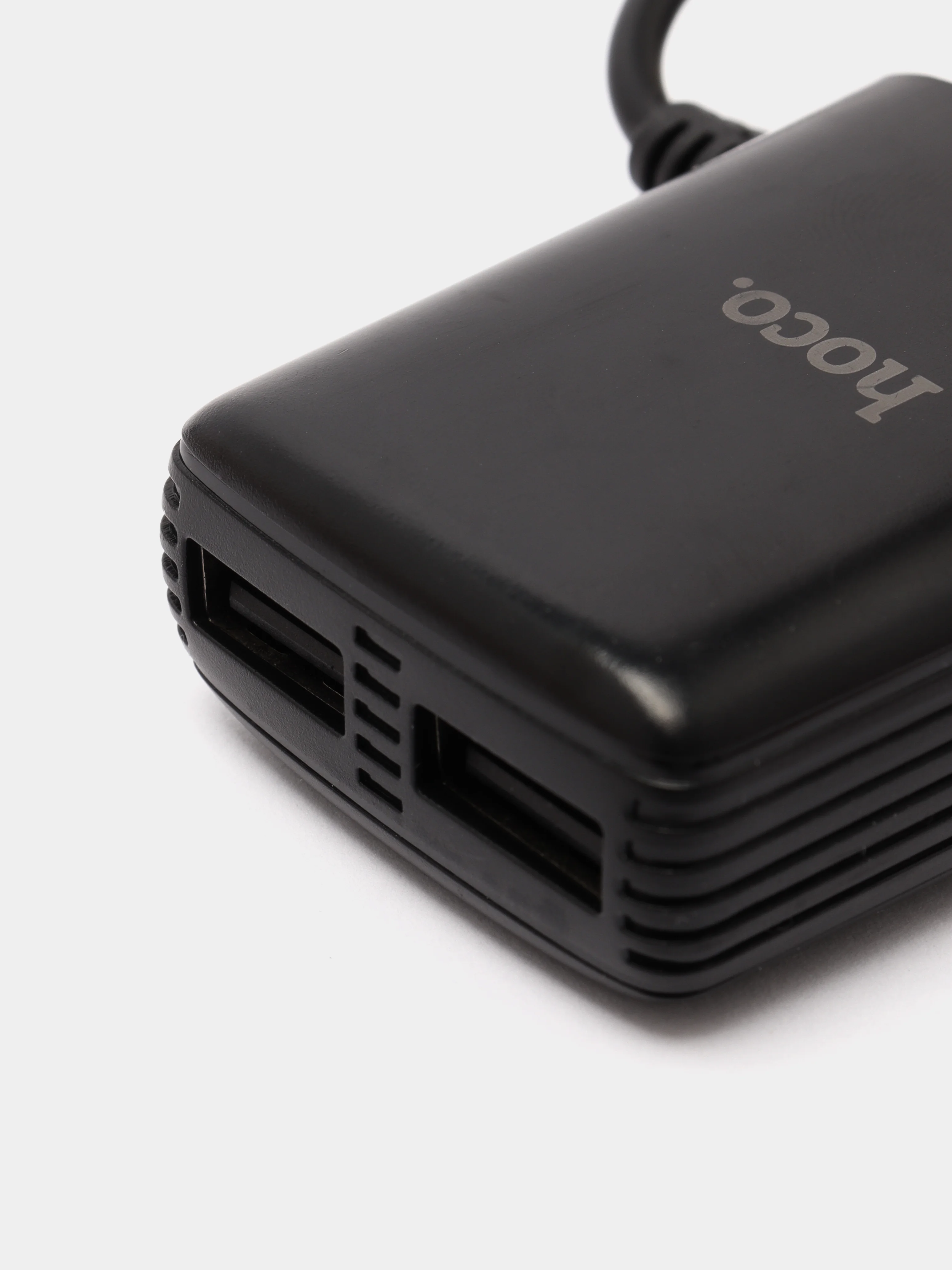Черный сетевое зарядное устройство HOCO C82A + кабель Type-C/Lightning, 2 USB, 1 м, 2.4A