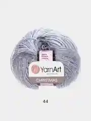 Серый пряжа YarnArt Christmas 100% Полиамид 50г 142м