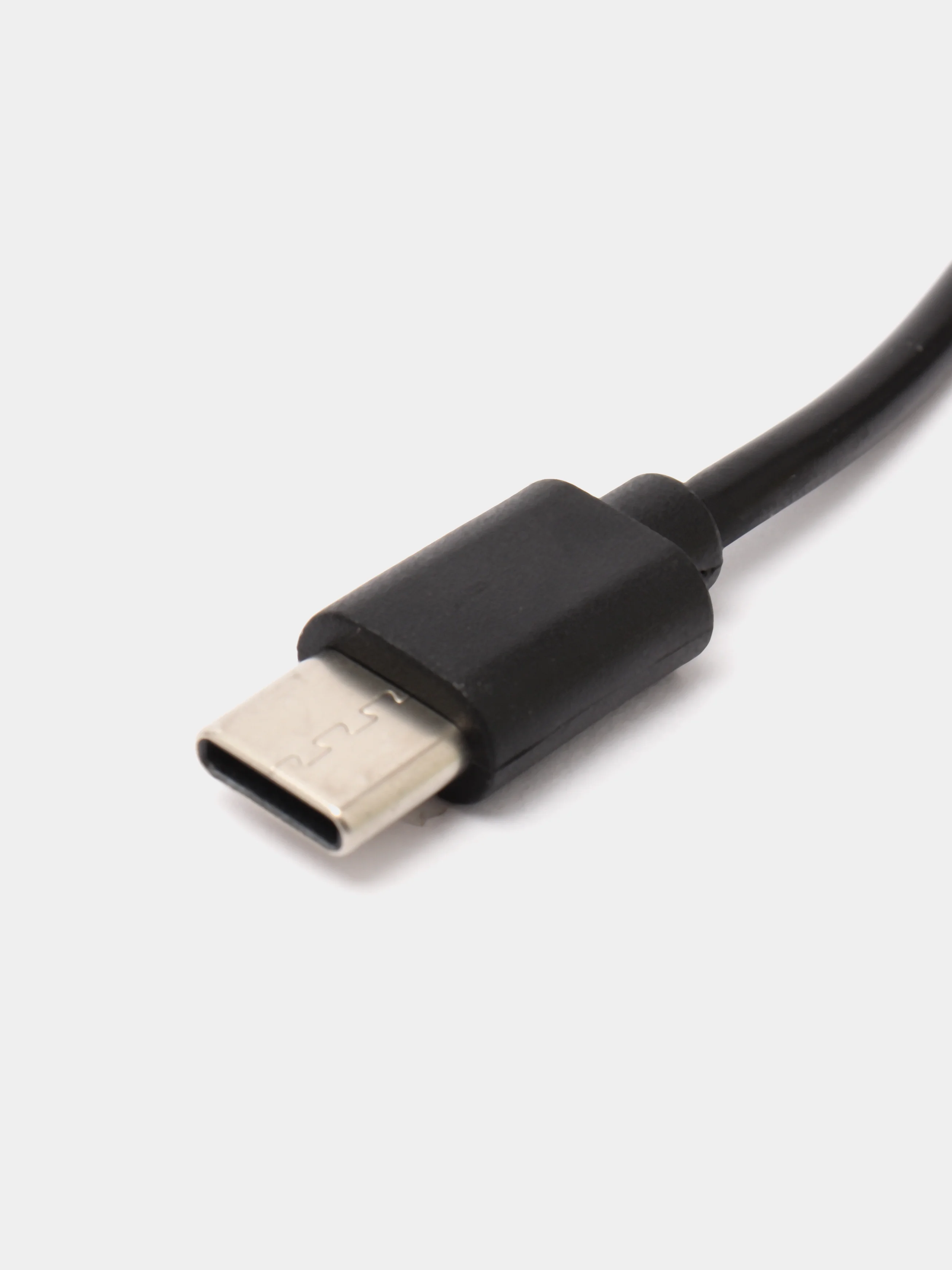 Черный сетевое зарядное устройство BOROFONE BA50A, ккабель Type-C, 2 USB, 2.1 A