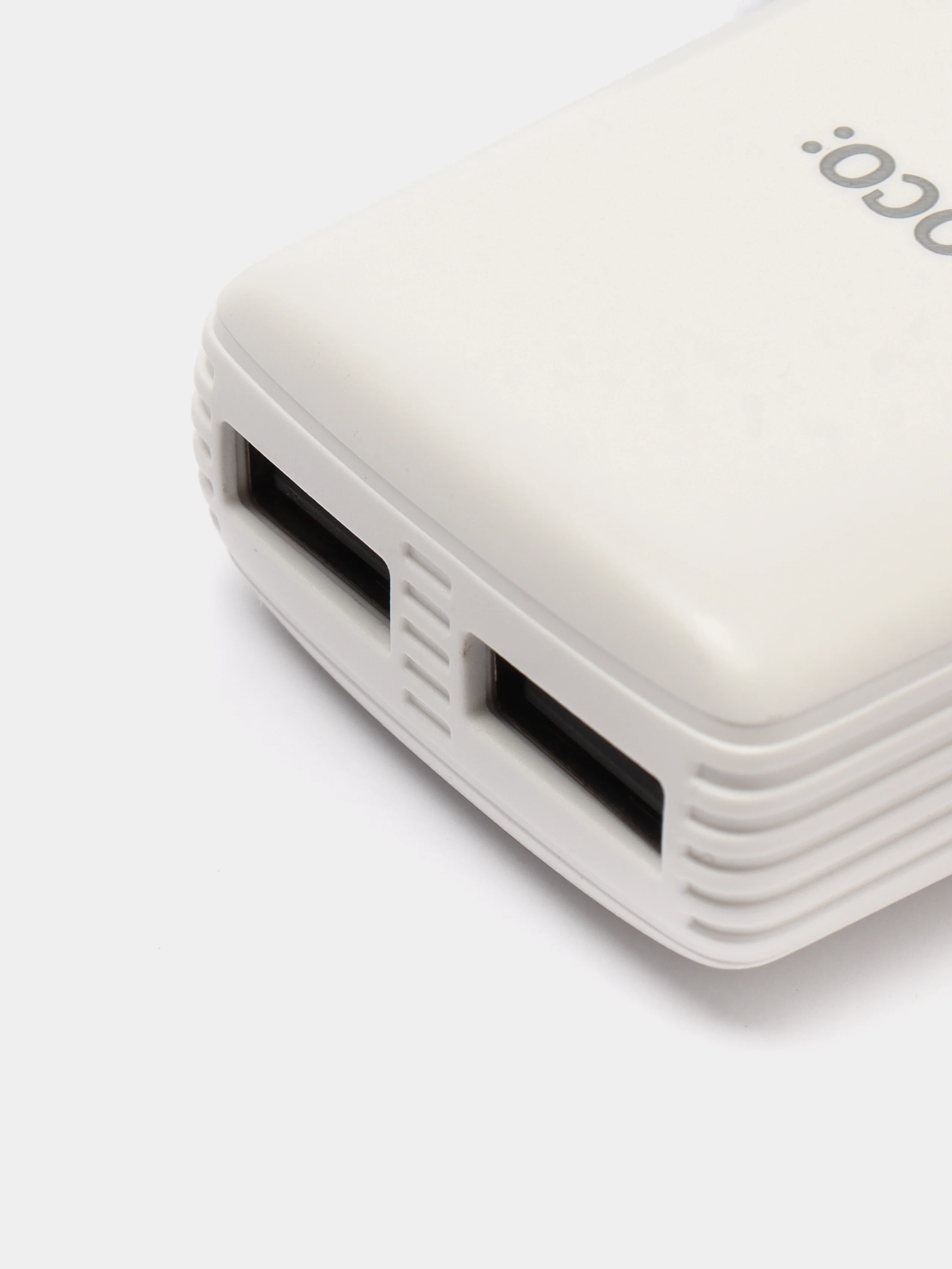 Белый сетевое зарядное устройство HOCO C82A + кабель Type-C/Lightning, 2 USB, 1 м, 2.4A