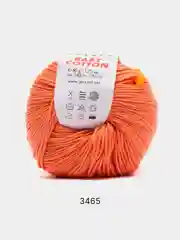 Хаки пряжа Gazzal Baby Cotton 40% акрил 60% хлопок 50 г 165 м