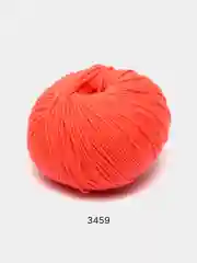 Пастельно-коралловый пряжа Gazzal Baby Cotton 40% акрил 60% хлопок 50 г 165 м
