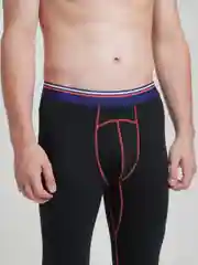 Черный кальсоны мужские