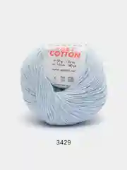 Ледяной пряжа Gazzal Baby Cotton 40% акрил 60% хлопок 50 г 165 м