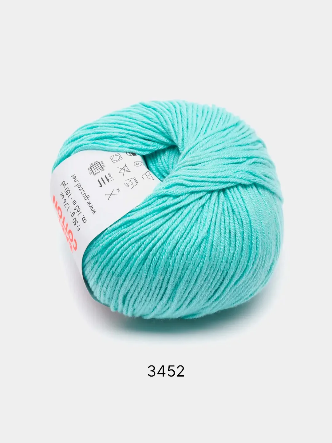 Морской пряжа Gazzal Baby Cotton 40% акрил 60% хлопок 50 г 165 м