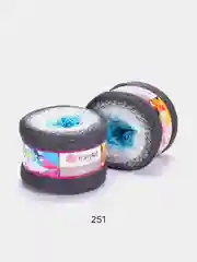 Ледяной пряжа YarnArt Flowers 55% Хлопок 45% Полиакрил 250г 1000м, 1 моток
