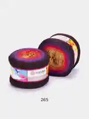 Алый пряжа YarnArt Flowers 55% Хлопок 45% Полиакрил 250г 1000м, 1 моток