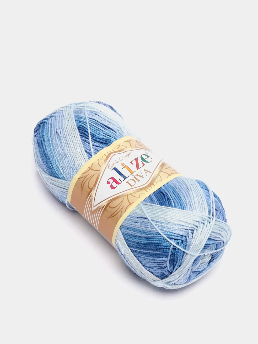 Ледяной пряжа Alize Diva Batik 100% Микрофибра 100г 350м