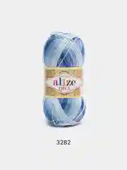 Ледяной пряжа Alize Diva Batik 100% Микрофибра 100г 350м