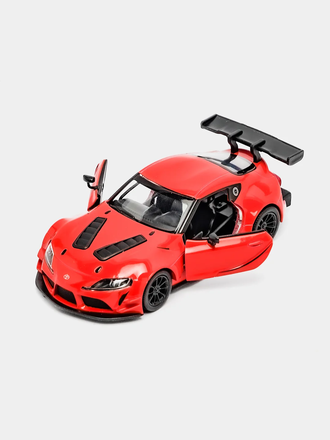 Красный металлическая машина Toyota GR Supra Racing Concept KT5421D