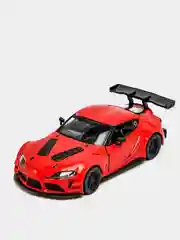 Красный металлическая машина Toyota GR Supra Racing Concept KT5421D
