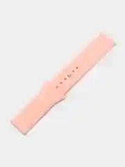 Пудровый ремешок силиконовый с кнопкой для Xiaomi, Amazfit Bip, Samsung, Huawei, 22 мм