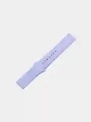 Лавандовый ремешок силиконовый с кнопкой для Xiaomi, Amazfit Bip, Samsung, Huawei, 22 мм