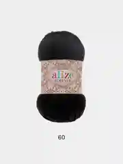 Черный пряжа Alize Forever 100% Микрофибра 50г 300м