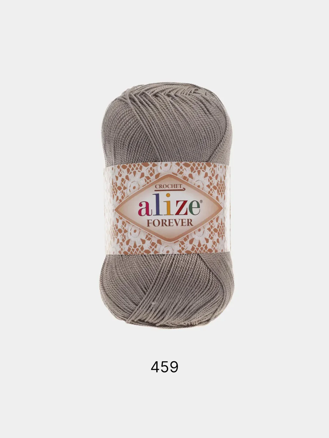 Серый пряжа Alize Forever 100% Микрофибра 50г 300м