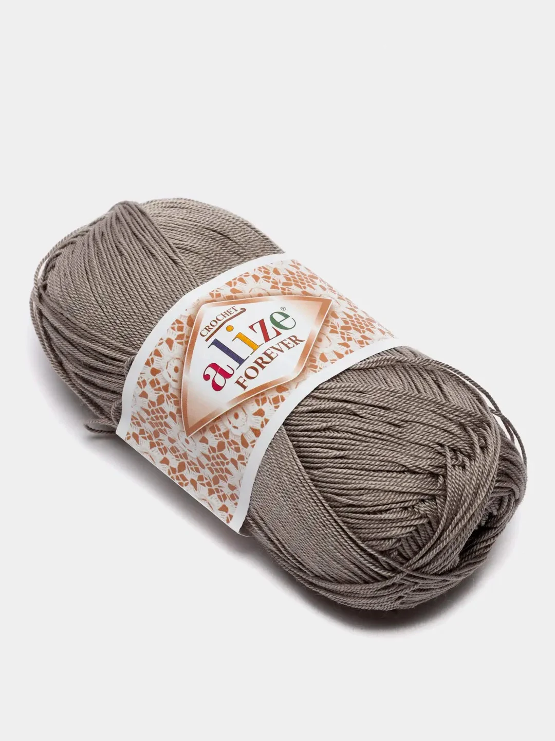 Серый пряжа Alize Forever 100% Микрофибра 50г 300м