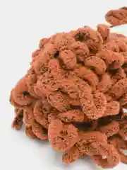 Коричневый пряжа Alize Puffy петельки