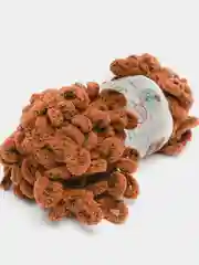 Коричневый пряжа Alize Puffy петельки