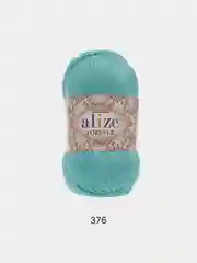 Бирюзовый пряжа Alize Forever 100% Микрофибра 50г 300м