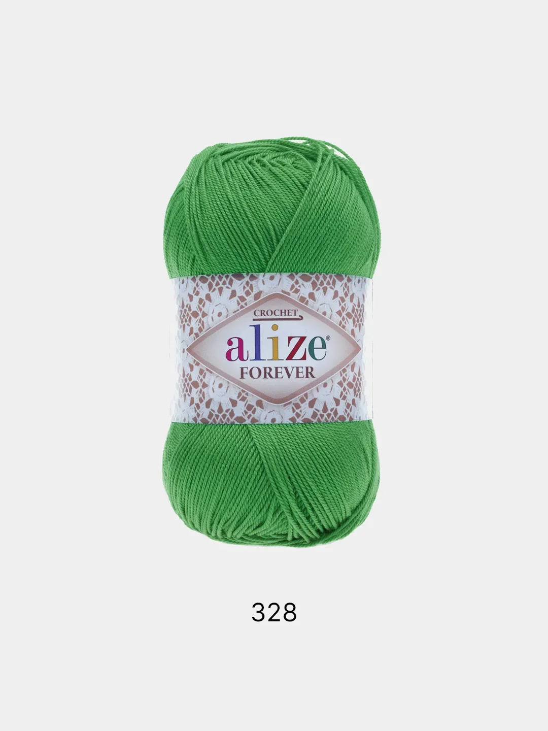 Лесной зеленый пряжа Alize Forever 100% Микрофибра 50г 300м