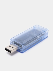 USB тестер измеритель силы тока, напряжения, емкости