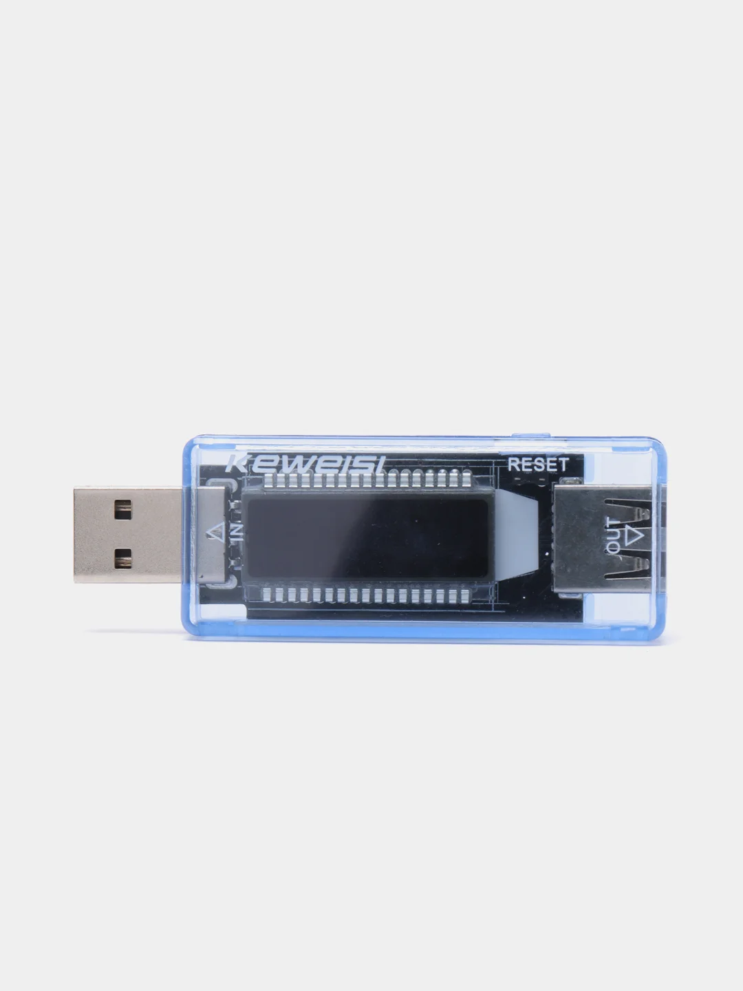 USB тестер измеритель силы тока, напряжения, емкости